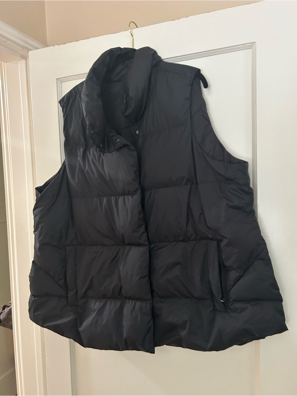 Athleta Downtown vest, black, 3X